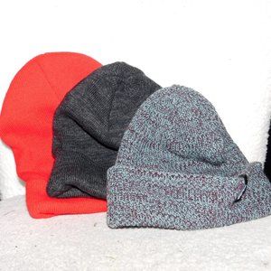 Three Random Beanies
